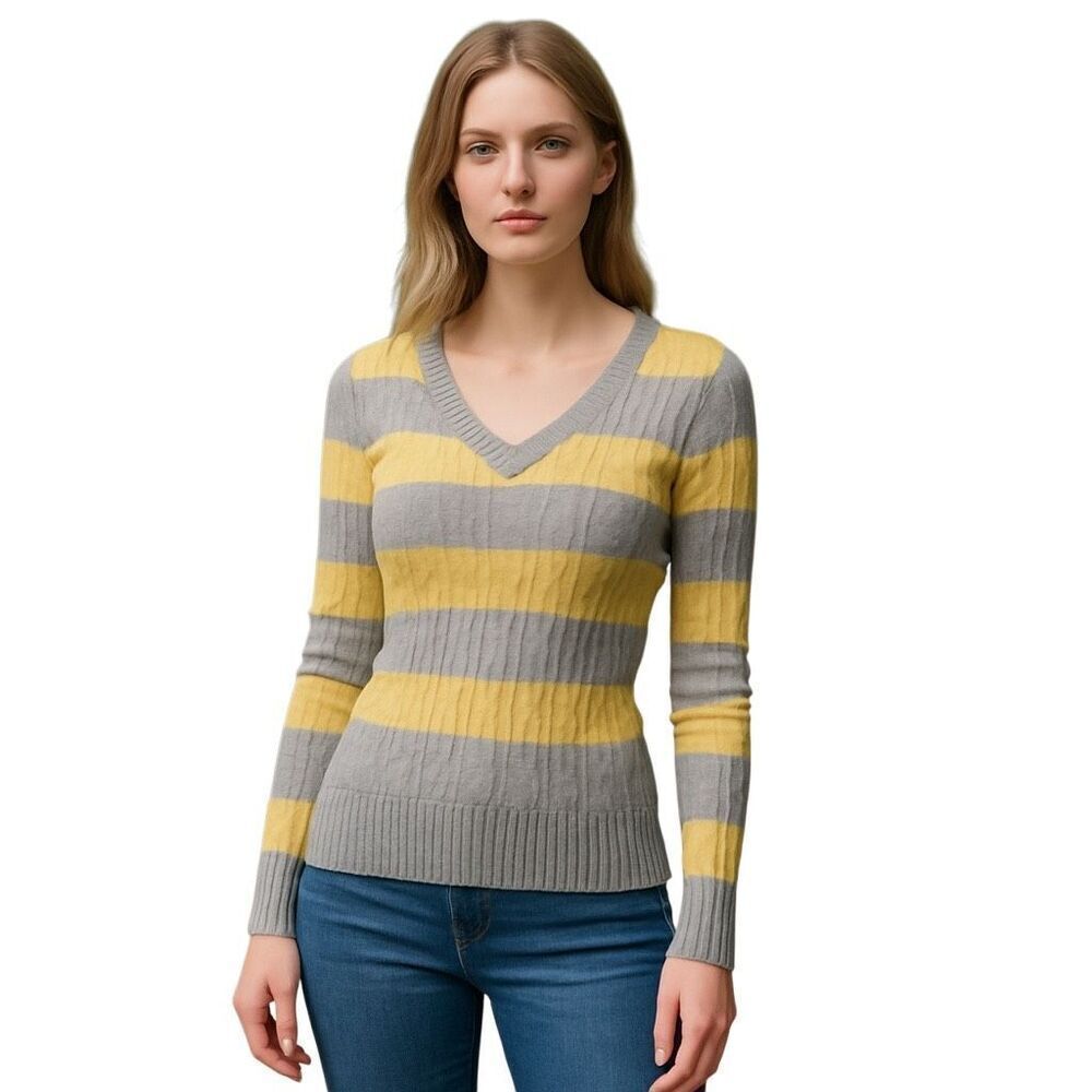 Aeropostale Vintage V Neck Sweater Size XS